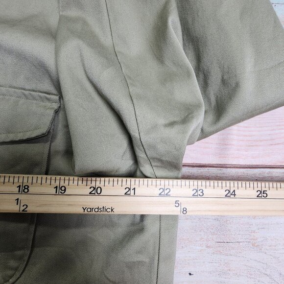 FM Allen Field Classic Safari Coat Jacket Canvas Twill Men's Medium - Picture 11 of 12